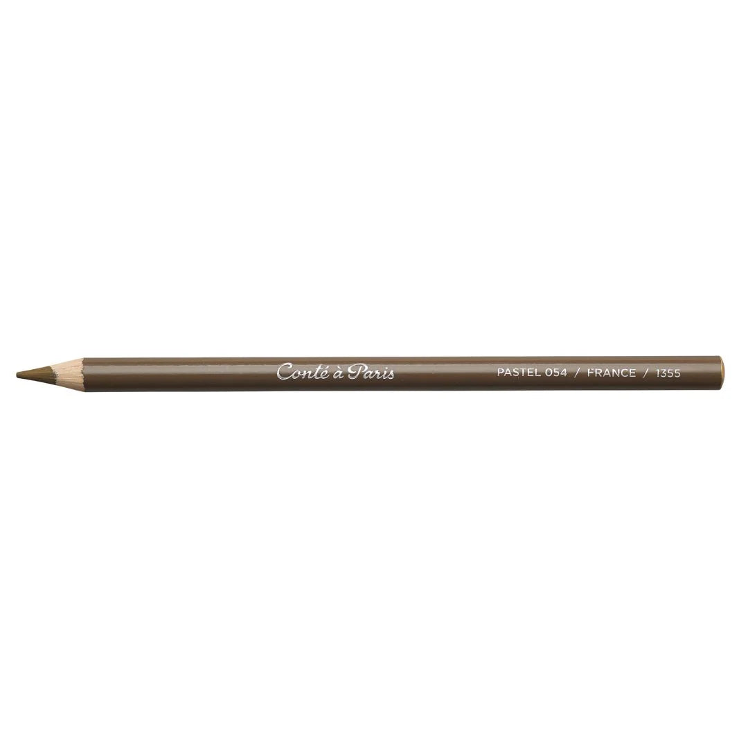 054 Natural Umber Conte Pastel Pencil