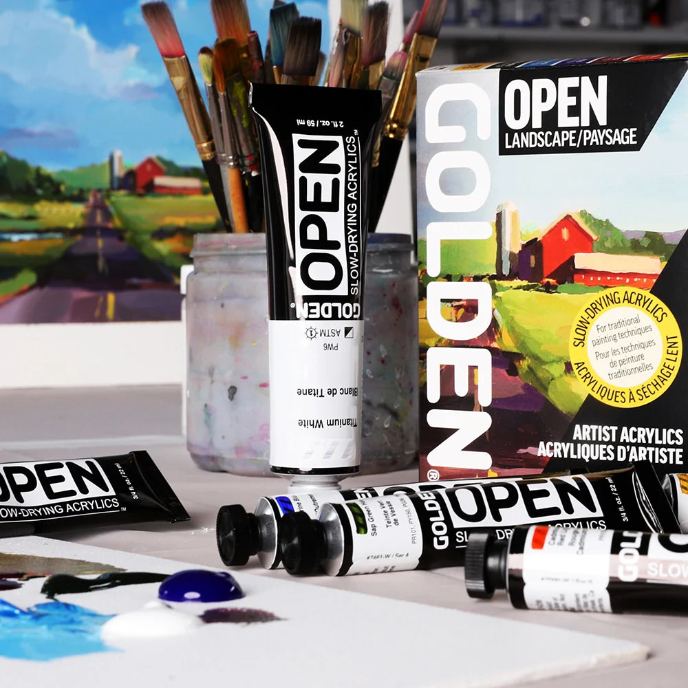 GOLDEN OPEN LANDSCAPE SET