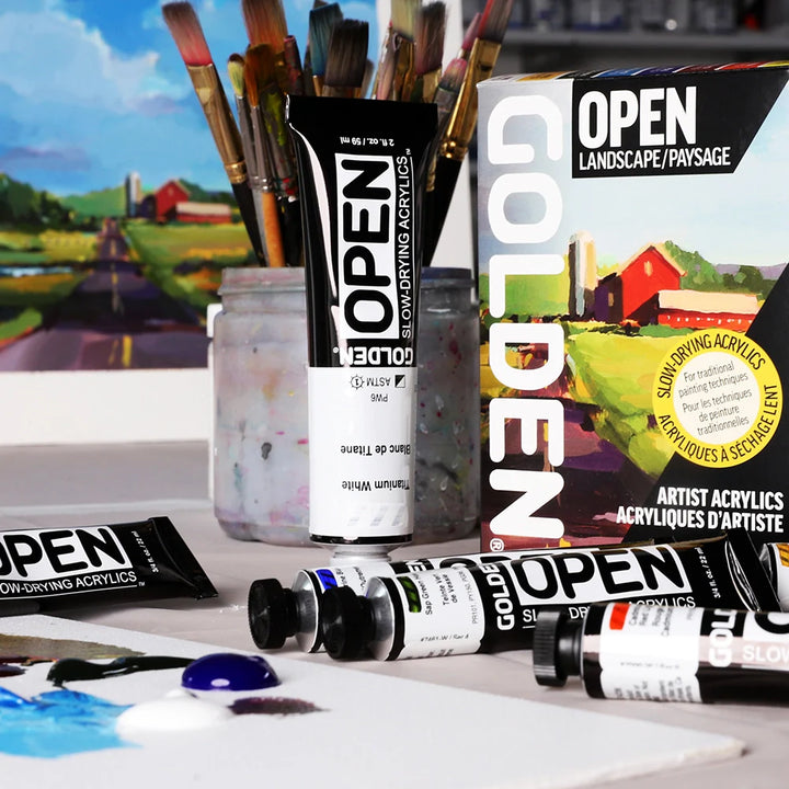 GOLDEN OPEN LANDSCAPE SET