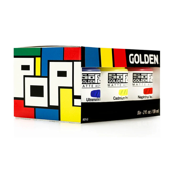 SoFlat Golden Pop set 6