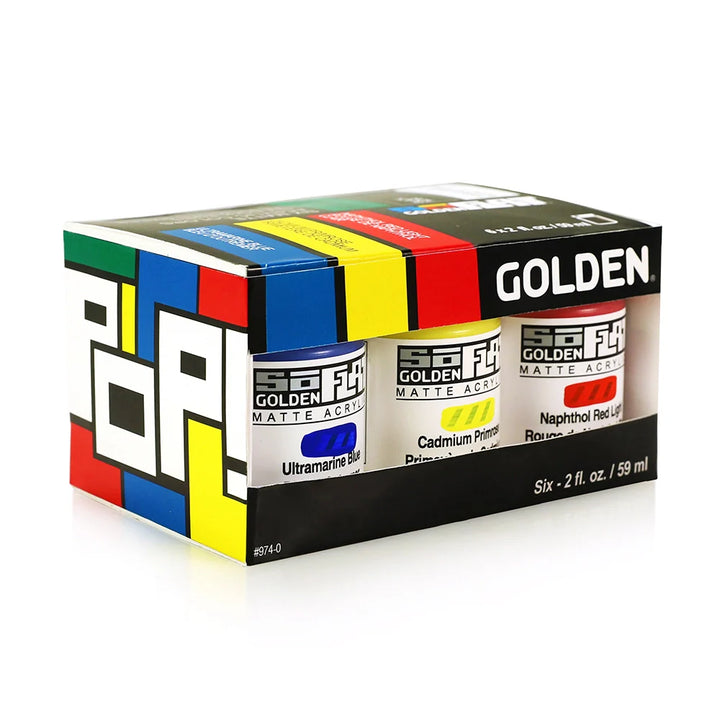 SoFlat Golden Pop set 6