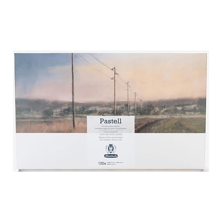 Schmincke Soft Pastel Cardboard Set of 120 Half Sticks