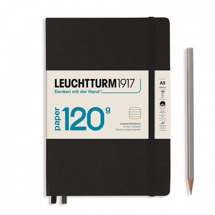 Leuchtturm Notebook 120g Edition A5 203p Ruled Black