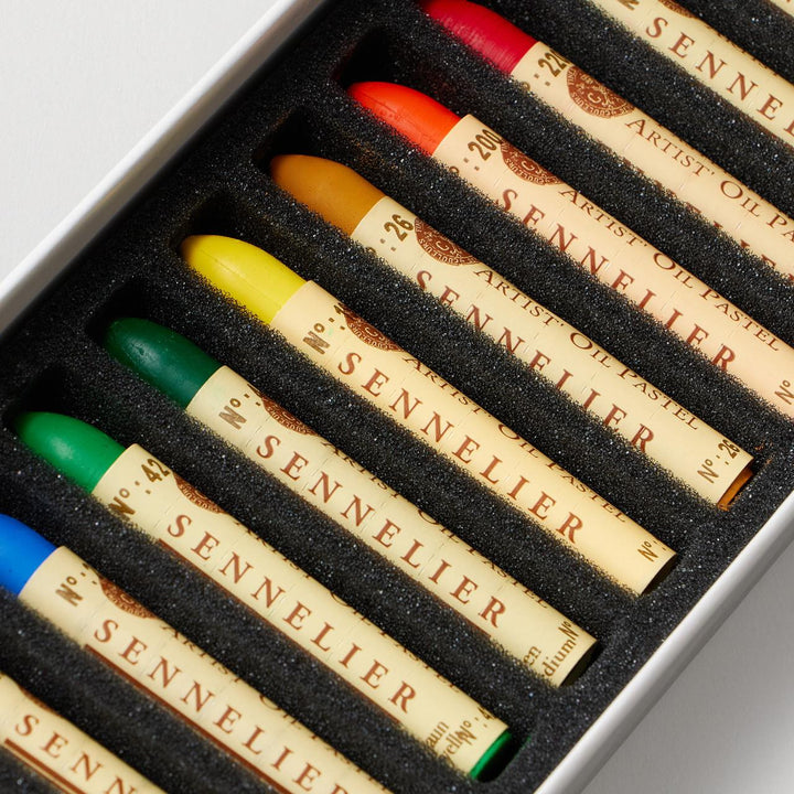 Sennelier Oil Pastel set 12 assorted
