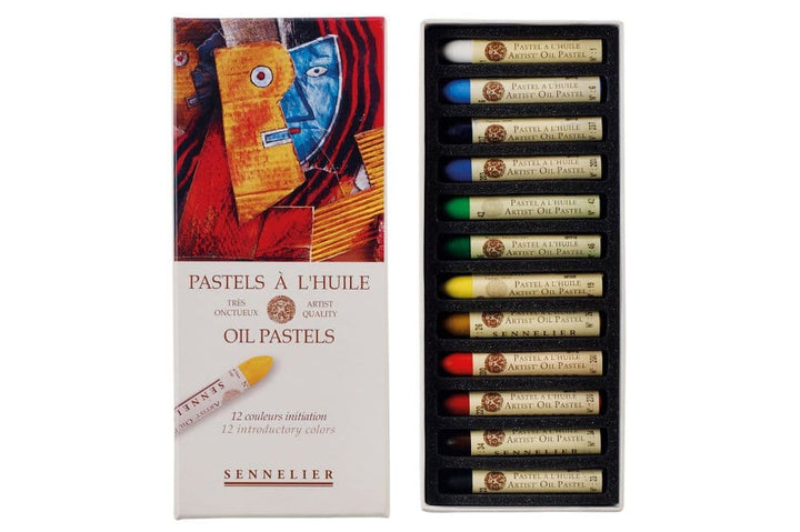 Sennelier Oil Pastel set 12 assorted