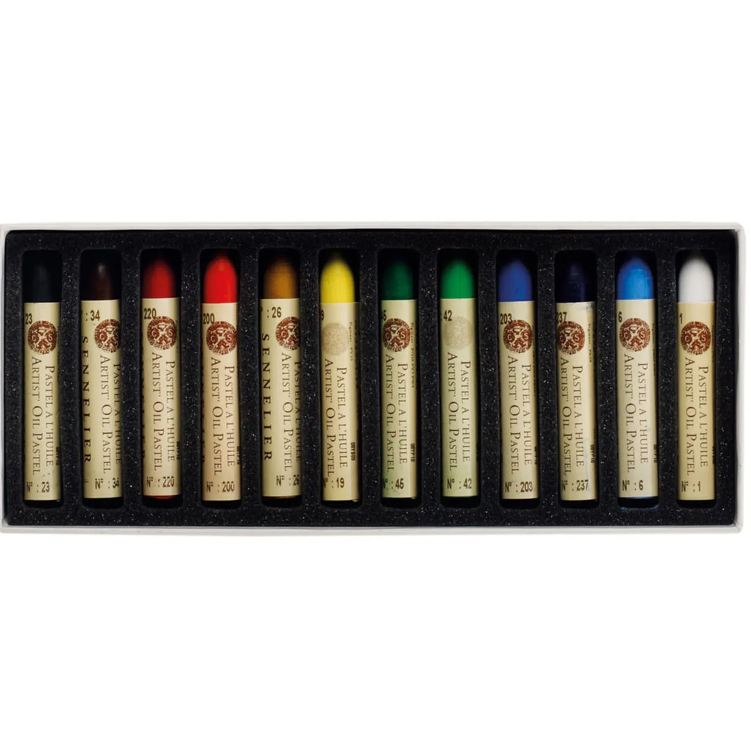 Sennelier Oil Pastel set 12 assorted