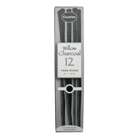 Coates Willow Charcoal Thick (Box 12)