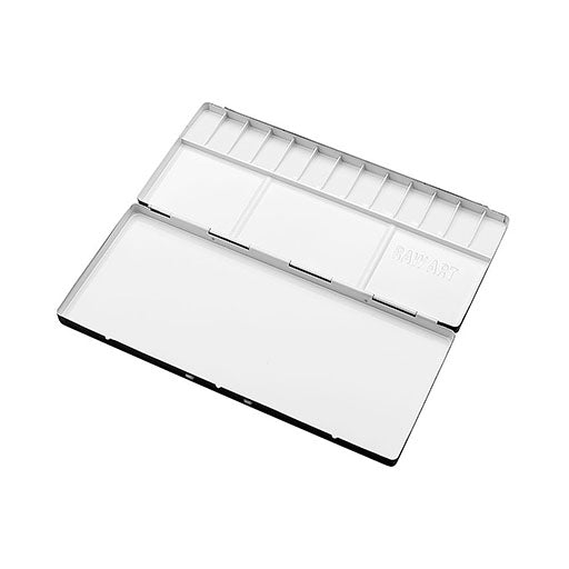Raw Art Materials Empty Aluminium Palette Box 13 wells