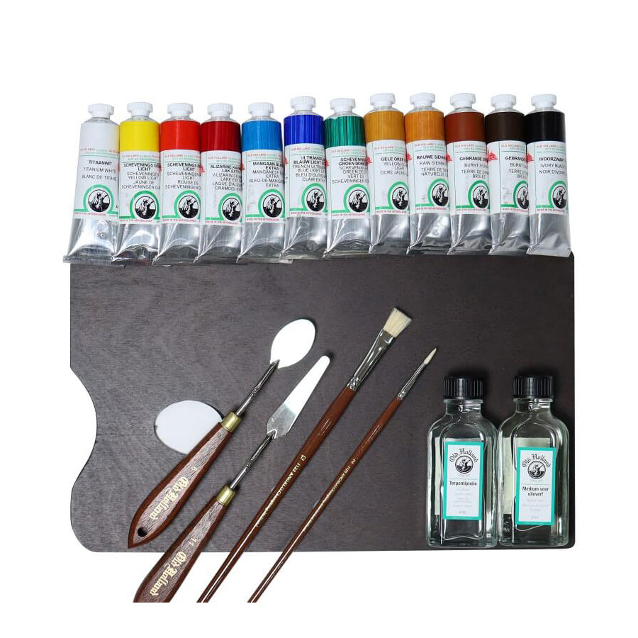 Old Holland Wooden Set 12x 40ml Tubes
