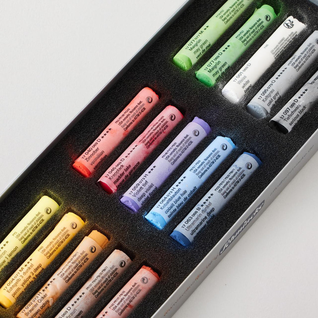 Schmincke Extra Soft Pastel Set 15
