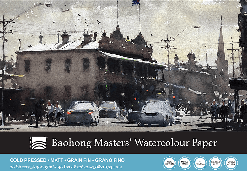 Baohong Masters Block 300gsm