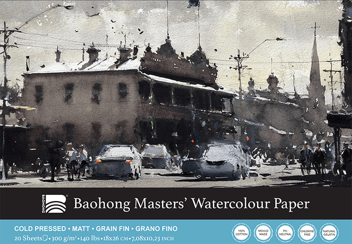 Baohong Masters Block 300gsm