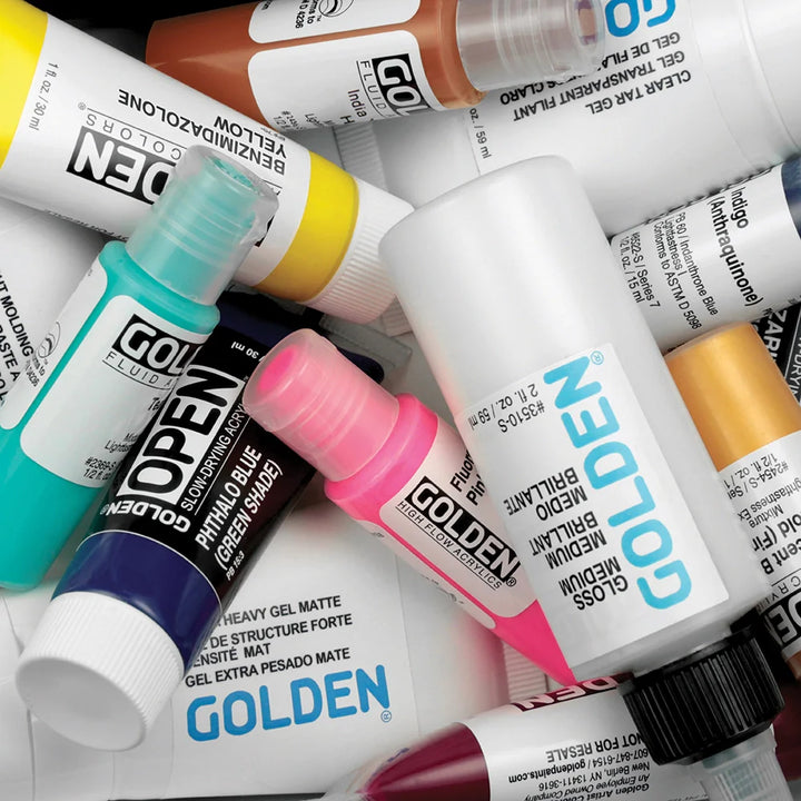 GOLDEN ACRYLIC EXPLORER 14 SET