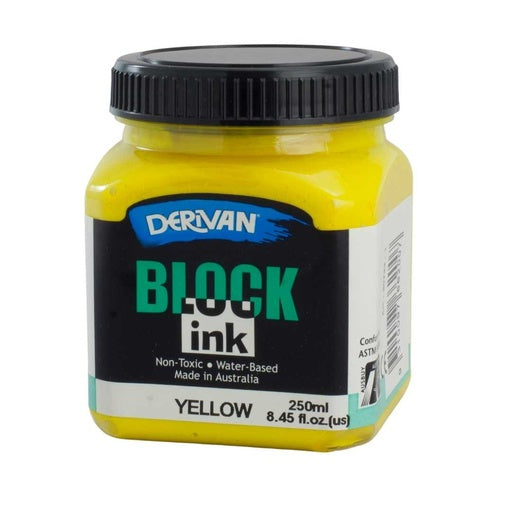 Derivan Block Ink Yellow