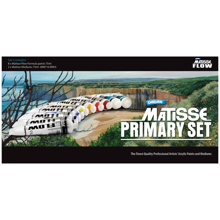 Matisse Flow Acrylic Primary Set
