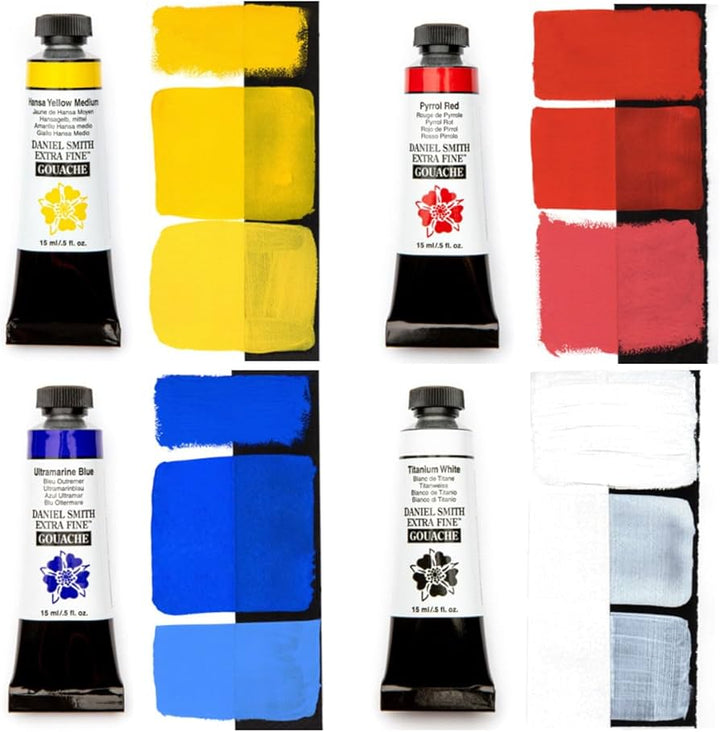 Daniel Smith Primary Mixing Gouache Set 4 Tubes