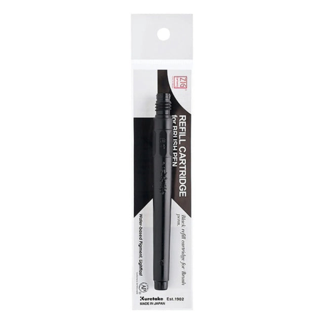 Zig Calligraphy Brush Pen Black Refill