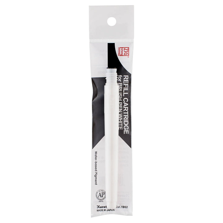 Zig Calligraphy Brush Pen White Refill