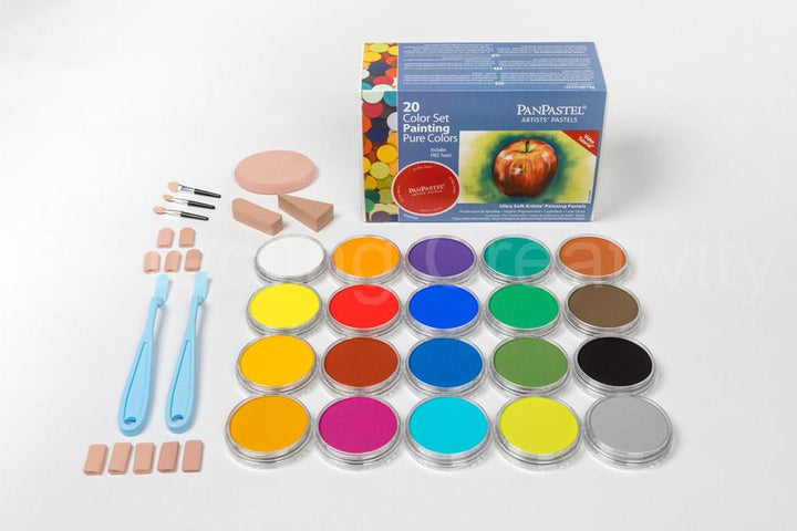 Painting Set Pan Pastel Set 20 Colours