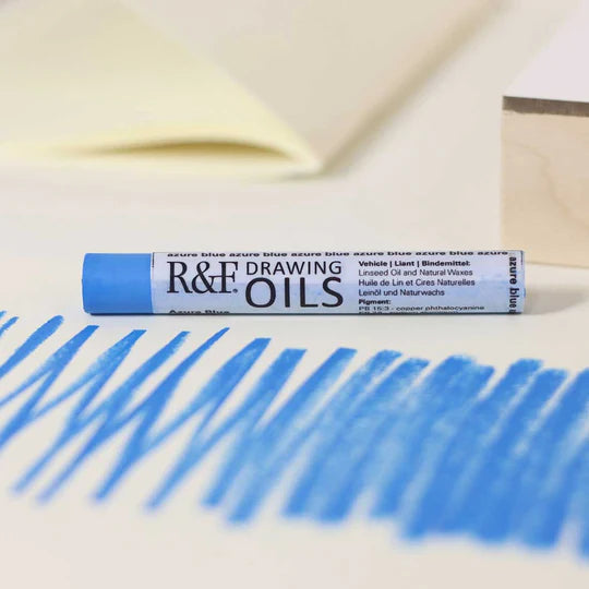 3102 Azure Blue R&amp;F Drawing Oil 12ml