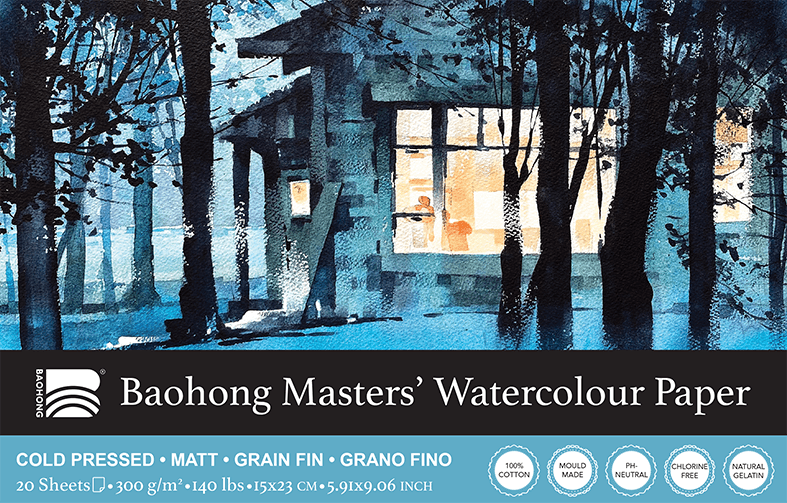Baohong Masters Block 300gsm