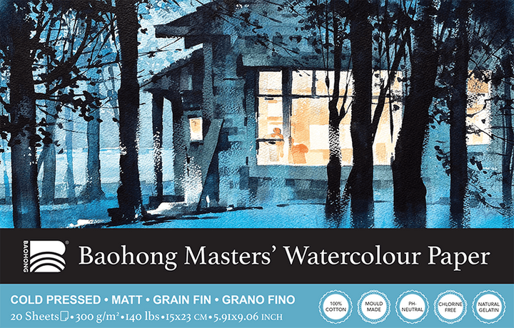 Baohong Masters Block 300gsm