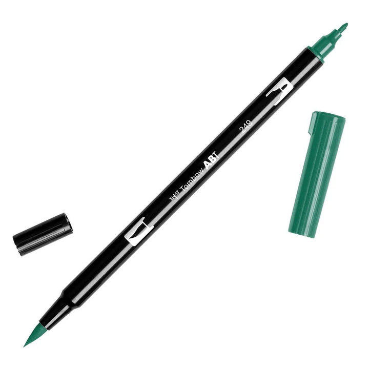 Hunter Green 249 Tombow Dual Brush Pen