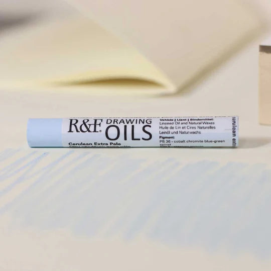 3108 Cerulean Extra Pale R&amp;F Drawing Oil 12ml