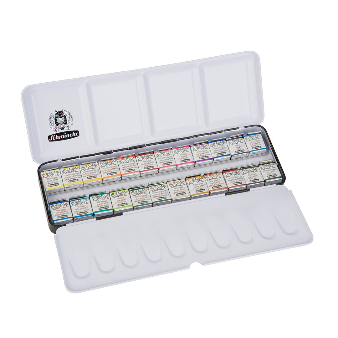 Schmincke Half Pan Set 24 Tin