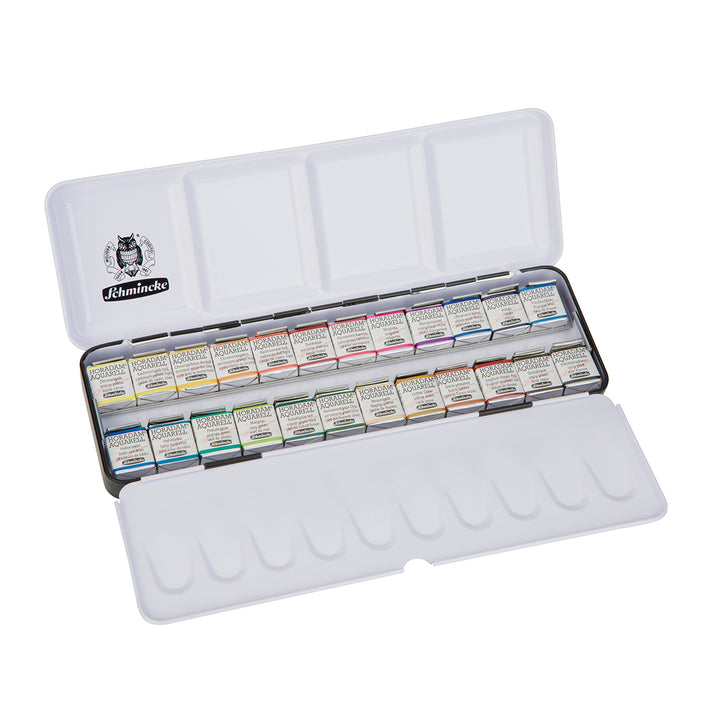 Schmincke Half Pan Set 24 Tin