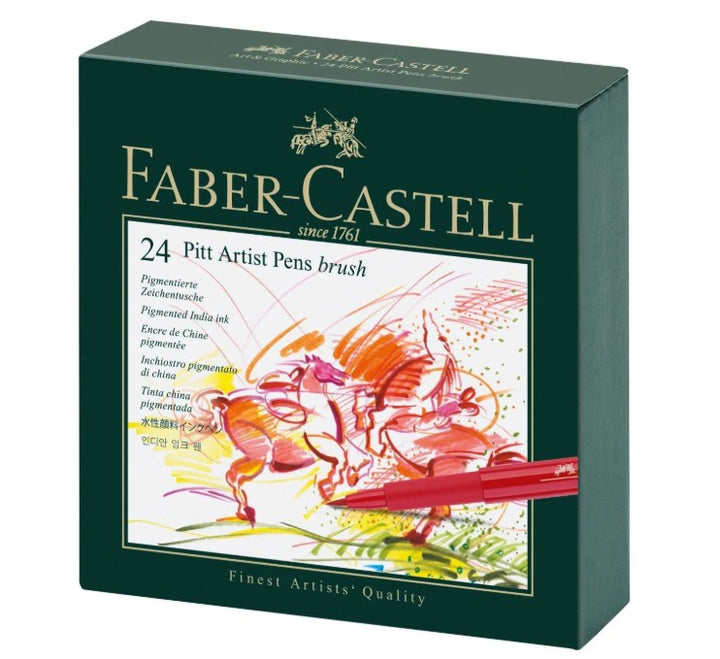 Faber Castell Pitt Artist Pens Set 24