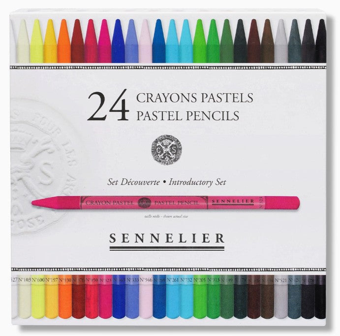 Sennelier Set of 24 Assorted Pastel Pencils