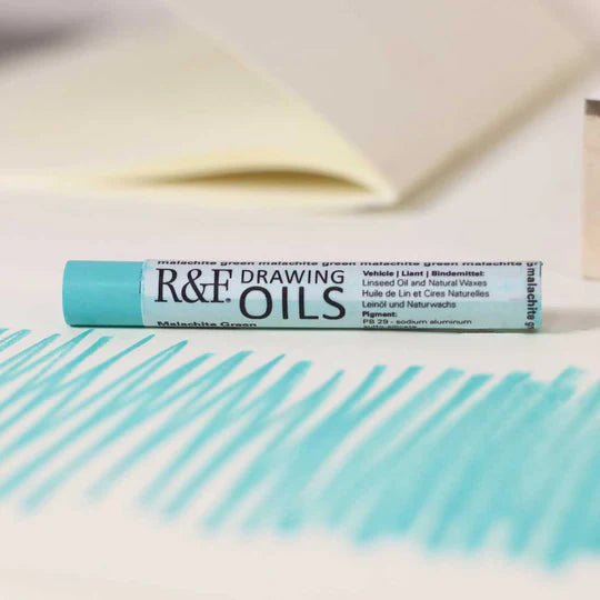 3116 Malachite Green R&amp;F Drawing Oil 12ml