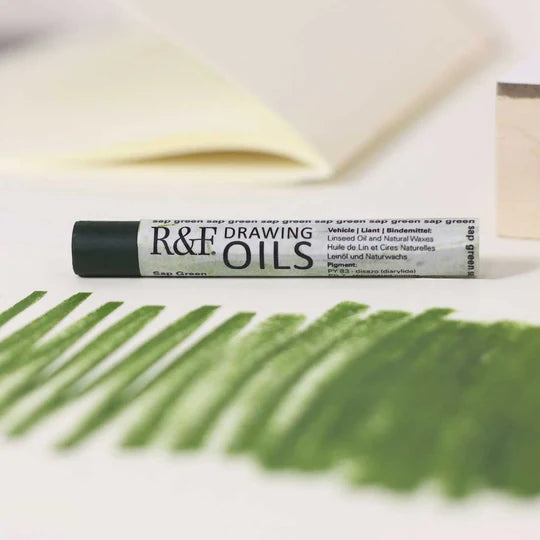 3133 Sap Green R&amp;F Drawing Oil 12ml