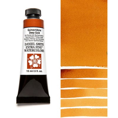 Quinacridone Deep Gold DANIEL SMITH Awc 1