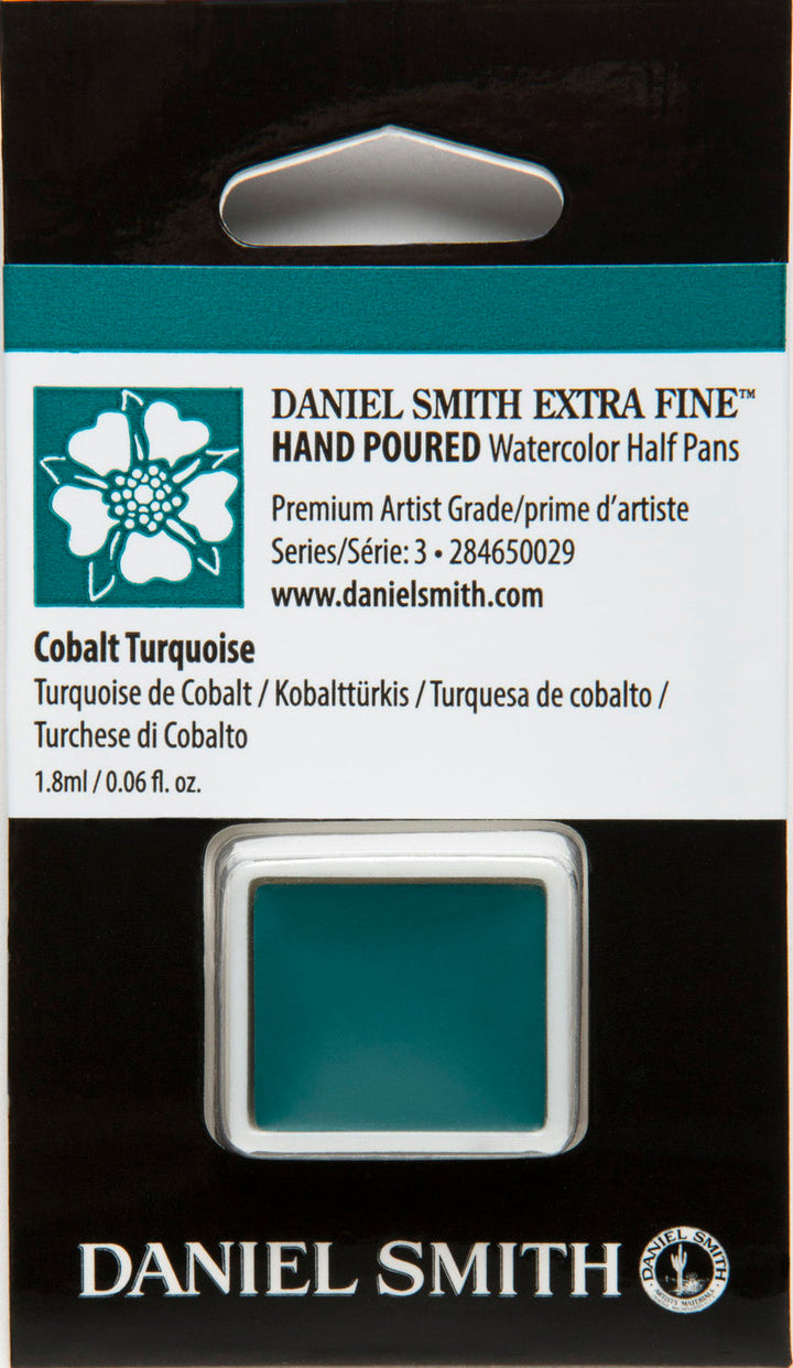 Cobalt Turquoise DANIEL SMITH 1/2 Pan
