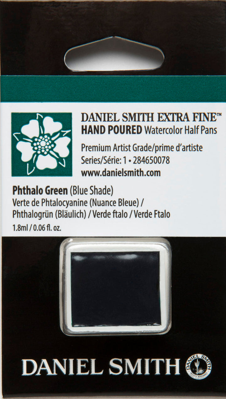 Phthalo Green (Blue Shade) DANIEL SMITH 1/2 Pan