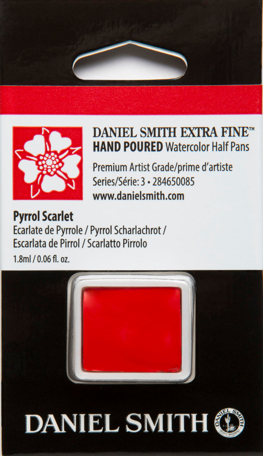 Pyrrol Scarlet DANIEL SMITH 1/2 Pan