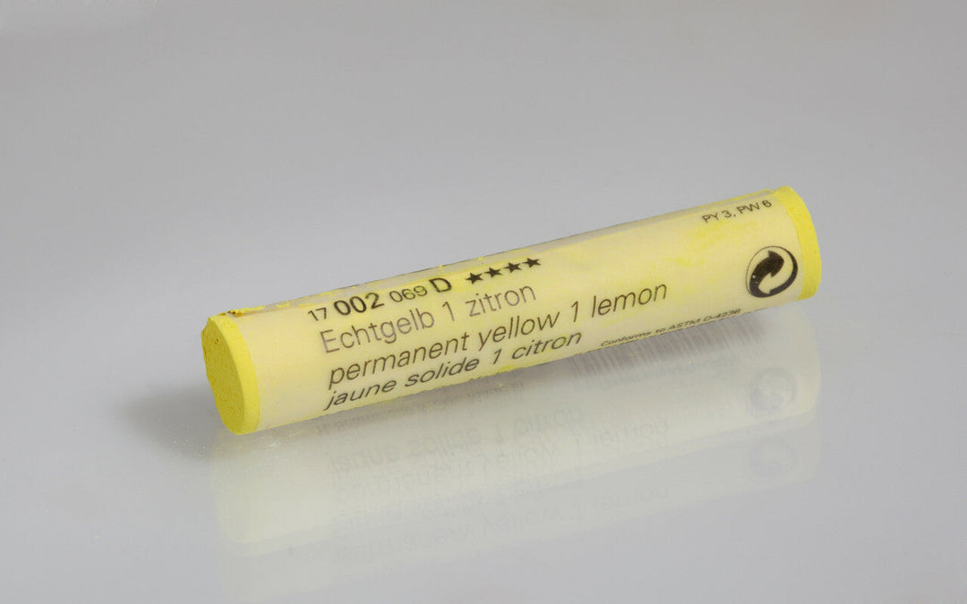 002 B Perm Yellow 1 Lemon Schmincke Pastel