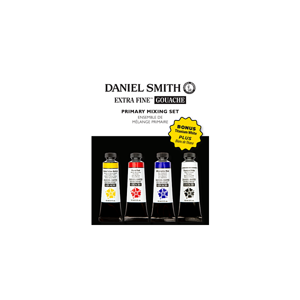 Daniel Smith Primary Mixing Gouache Set 4 Tubes