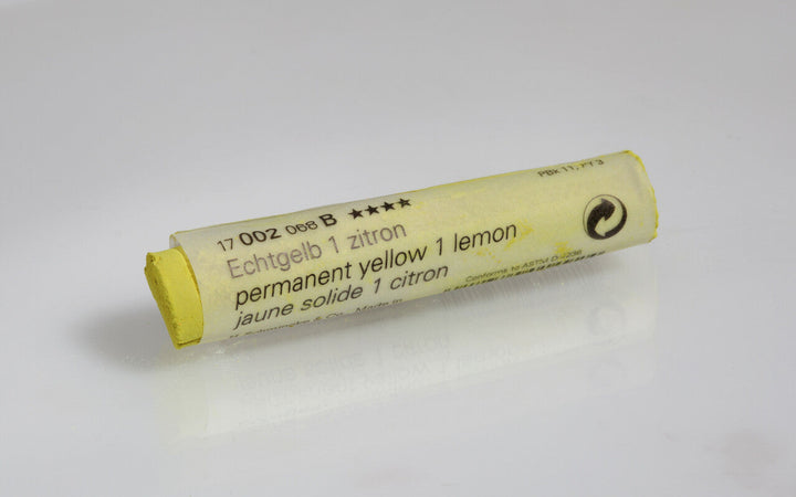 002 B Perm Yellow 1 Lemon Schmincke Pastel