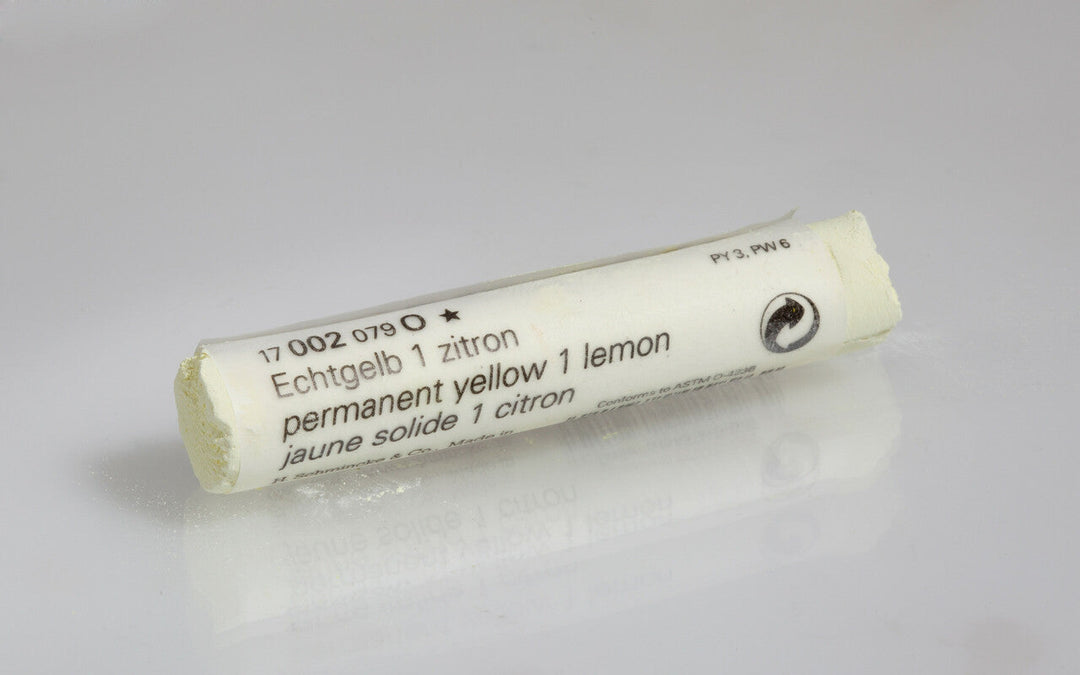 002 B Perm Yellow 1 Lemon Schmincke Pastel