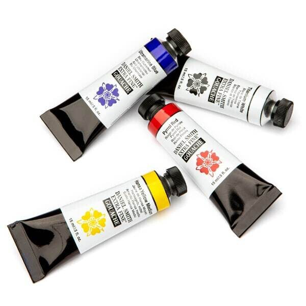 Daniel Smith Primary Mixing Gouache Set 4 Tubes