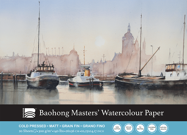 Baohong Masters Block 300gsm