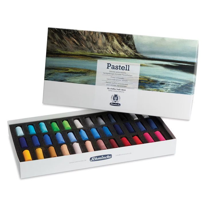 Schmincke Cardboard Pastel set 36 x 1/2 Stick