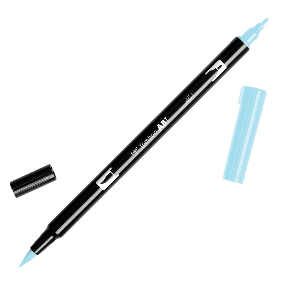 Sky Blue 451 Tombow Dual Brush Pen