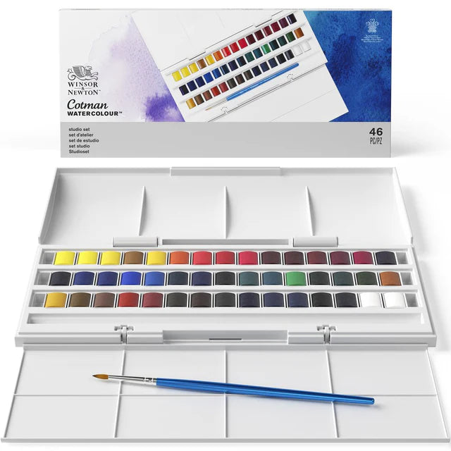 Cotman Studio Set 46 Half Pans