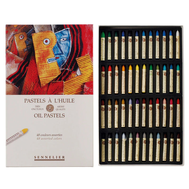 Sennelier Oil Pastels Set 48 Assort
