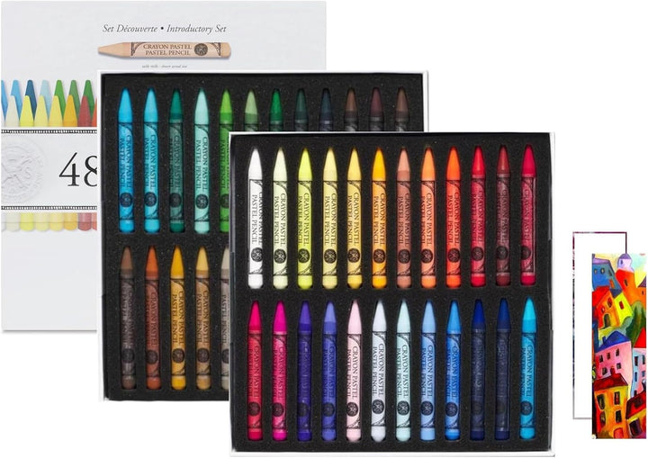 Sennelier Set of 48 Assorted Half Size Pastel Pencils