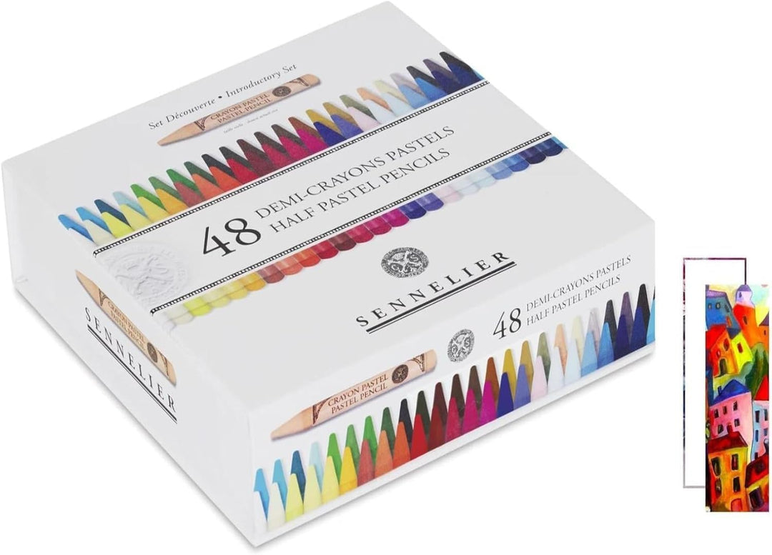 Sennelier Set of 48 Assorted Half Size Pastel Pencils